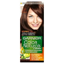 Garnier Color Naturals Créme 4.15 Tmavá,ľadová mahagonová farba na vlasy