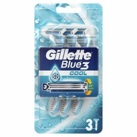 Gillette Blue3 Cool jednorázový strojček 3ks