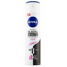 Nivea Black & White Clear anti-perspirant sprej 150ml 82237