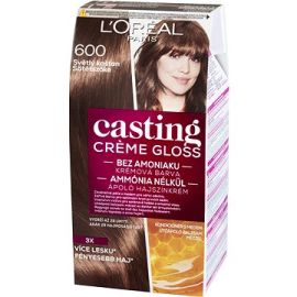 Casting Creme 600 Svetlý gaštan farba na vlasy