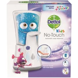 Dettol bezdotykový dávkovač mydla + Kids antibakteriálne tekuté mydlo 250ml