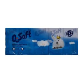 Q Soft hygienické vreckovky 10ks 4-vrstvové