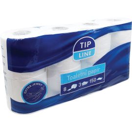 Tip Line toaletný papier 8ks 3-vrstvový