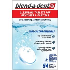 Blend-a-dent Freshness čistiace tablety na zubné protézy 54ks