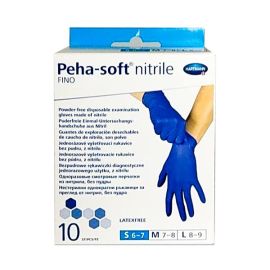 Rukavice  10ks jednorázové Peha - soft Nitrile S