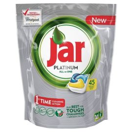 Jar Platinum ALL IN ONE Lemon tablety do umývačky riadu 45ks