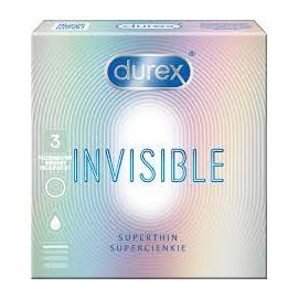 Durex Invisible XL kondóm 3ks
