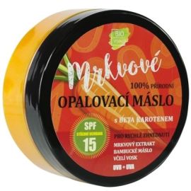Vivaco Bio 100% prírodné Mrkvové opaľovacie maslo SPF15 150ml