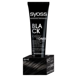 Syoss Color Toner Čierny 150ml dočastná intenzívna farba na vlasy