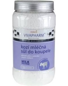 VivaPharm kozia Regeneračná soľ do kúpeľa 1,2kg