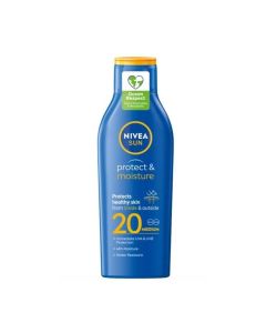Nivea Sun Protect&Moisture hydratačné mlieko na opaľovanie SPF20 200ml