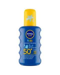 Nivea Sun Protect&Care Kids spray na opaľovanie farebný SPF50+200ml