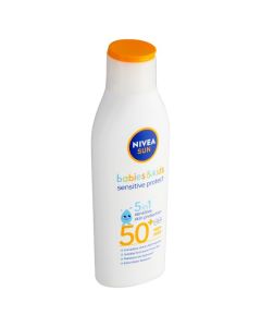 Nivea Sun Kids Sensitive mlieko na opaľovanie SPF50+ 200ml