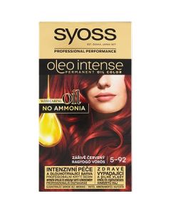 Syoss Oleo Intense 5-92 Žiarivá Červená farba na vlasy