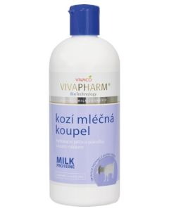 VivaPharm Kozia mliečna pena do kúpeľa s mliečnymi proteínmi Hydratačná 400ml