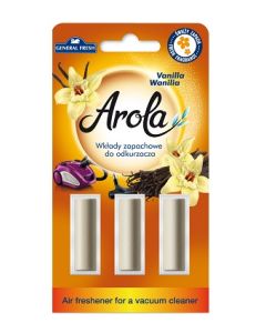 General Fresh Arola vôňa do vysavača Vanilla 3ks