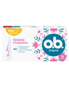o.b. Original Normal hygienické tampóny 16ks