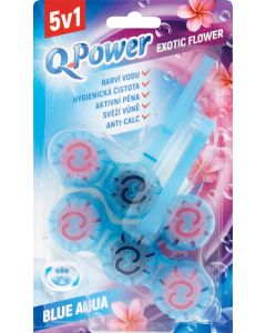 Q Power Exotic Flower WC blok 2x50g