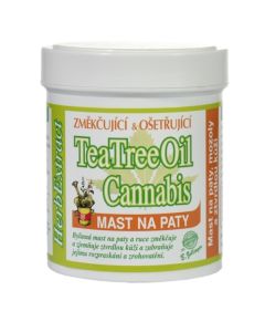Herb Extract TeaTreeOil & Cannabis masť na päty a stvrdnutú kožu 125ml