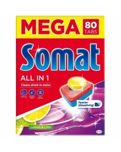Somat MEGA All in1 Lemon & Lime 80ks tablety do umývačky riadu