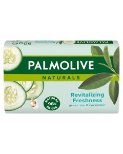 Palmolive Naturals Revitalizing Freshness Green tea&Cucumber tuhé mydlo 90g