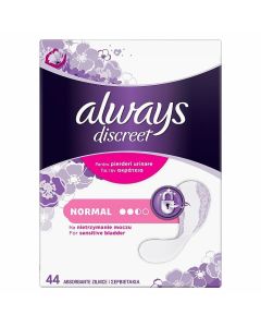 Always Discreet Intim Normal Inkontinenčné hygienické vložky 44ks