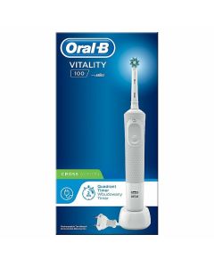 Oral-B Vitality 100 Cross Action White elektrická zubná kefka