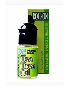 Vivaco Tea Tree Oil 100% olej v roll-one na akné,opary,afty 5ml