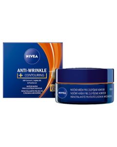 Nivea Anti-Wrinkle Contouring 65+ protivráskový nočný krém 50ml