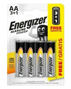 Energizer alkalická batéria tuška AA 3+1gratis