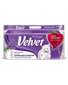 Velvet Levander toaletný papier 3-vrstvový 8ks