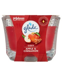 Glade Cosy Apple & Cinnamon Maxi sviečka 224g