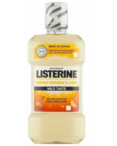 Listerine Fesh Ginger & Lime Mild Taste ústna voda 500ml