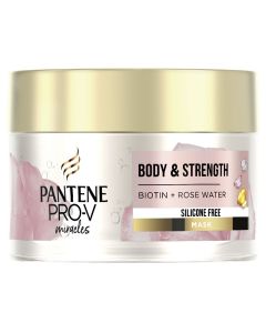 Pantene Biotin + Rose Water maska na jemné vlasy 160ml