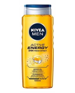Nivea Men Active Energy sprchový gél 500ml 92847