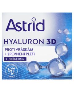Astrid Hyaluron 3D nočný krém proti vráskam 50ml