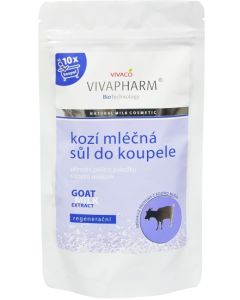 VivaPharm kozia mliečná soľ regeneračná do kúpeľa 300g