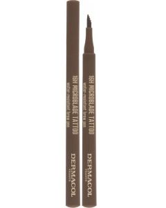 Dermacol 16H Microblade Tatto 01 light brown water resistant brow fixa na obočie