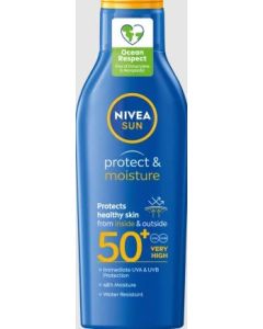 Nivea Sun Protect& Moisture hydratačné mlieko na opaľovanie SPF50+ 200ml