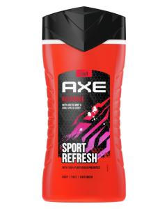 Axe Recharge Sport Refresh sprchový gel 400ml
