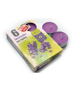 Admit Lavender čajové vonné sviečky 6ks