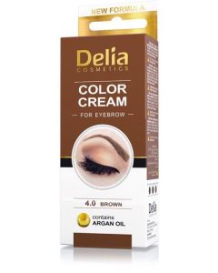 Delia farba na obočie krémová 4.0 brown 15ml 330421