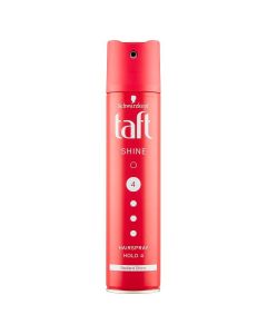 Taft Shine 4 lak na vlasy pre žiarivý lesk s Ultra silnou fixáciou 250ml