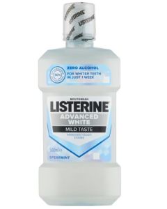 Listerine Advanced White Spermint ústna voda 500ml