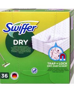 Swiffer Dry náhradne prachovky na mop 21x26cm 36ks