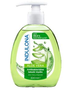 Indulona Aloe Vera antibakteriálne tekuté mydlo na ruky 300ml