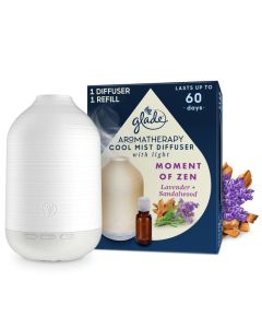 Glade Aromatherapy Cool Mist Diffuser Moment of Zen 17,4ml