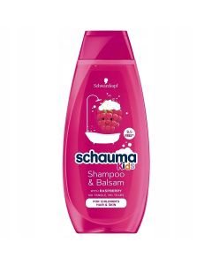 Schauma Kids Girls Raspberry šampón pre jemné vlasy 400ml