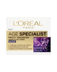 Loréal Paris Age Specialist 55+ nočný obnovujúci krém 50ml