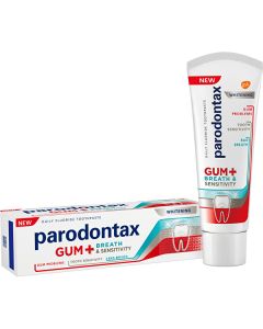 Parodontax Gum+Breath & Sensitivity Whitening zubná pasta na citlivé zuby 75ml